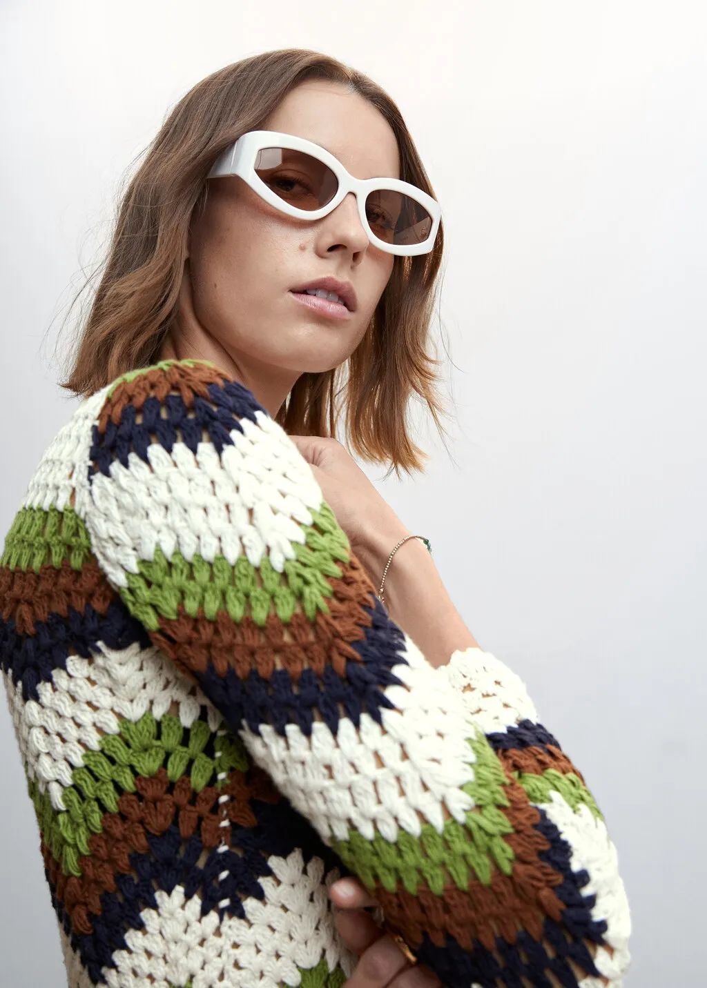 Vestito mini crochet