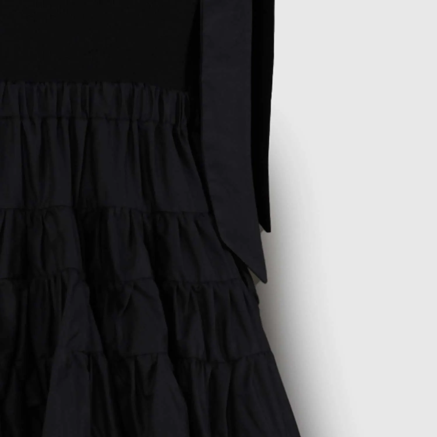 Vestito Nero Smanicato Teen
