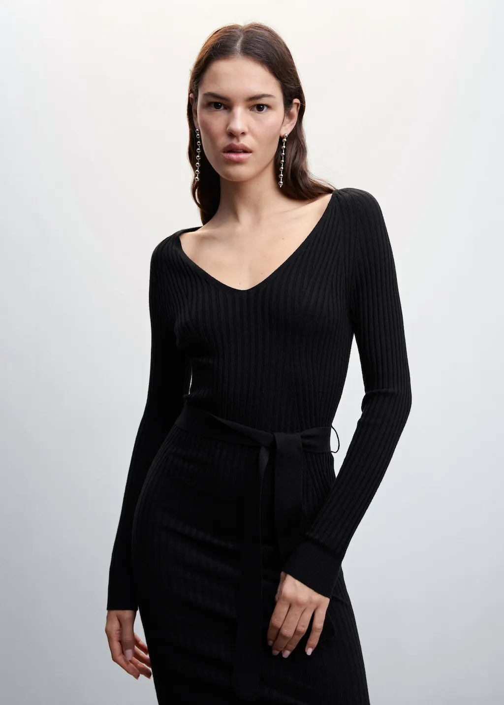 Vestito scollo a V