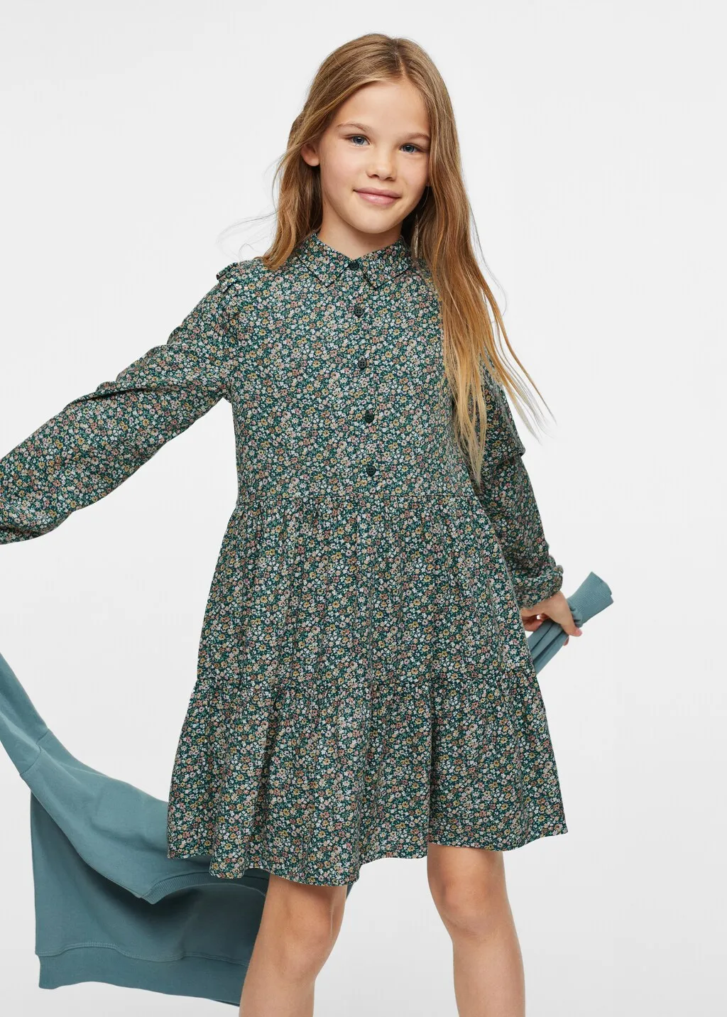 Vestito stile camicione floreale