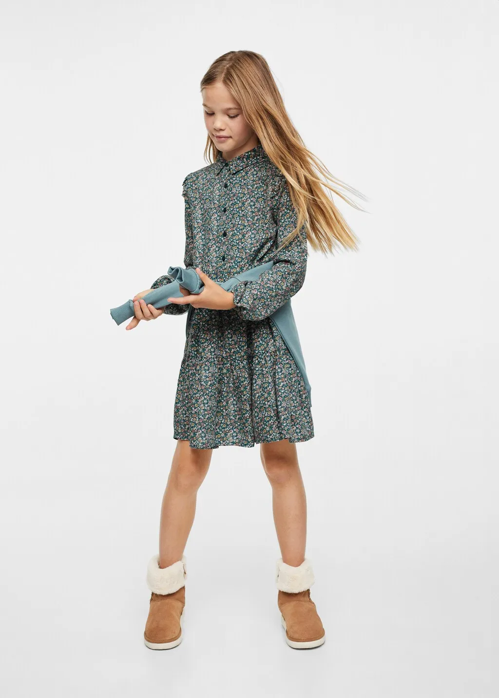 Vestito stile camicione floreale