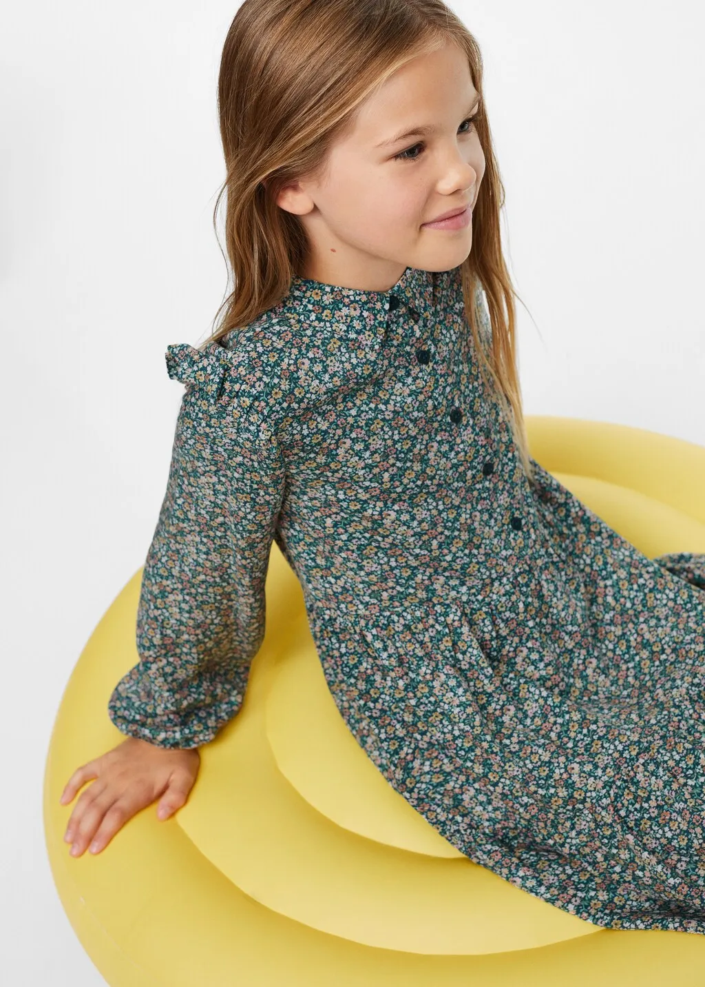 Vestito stile camicione floreale