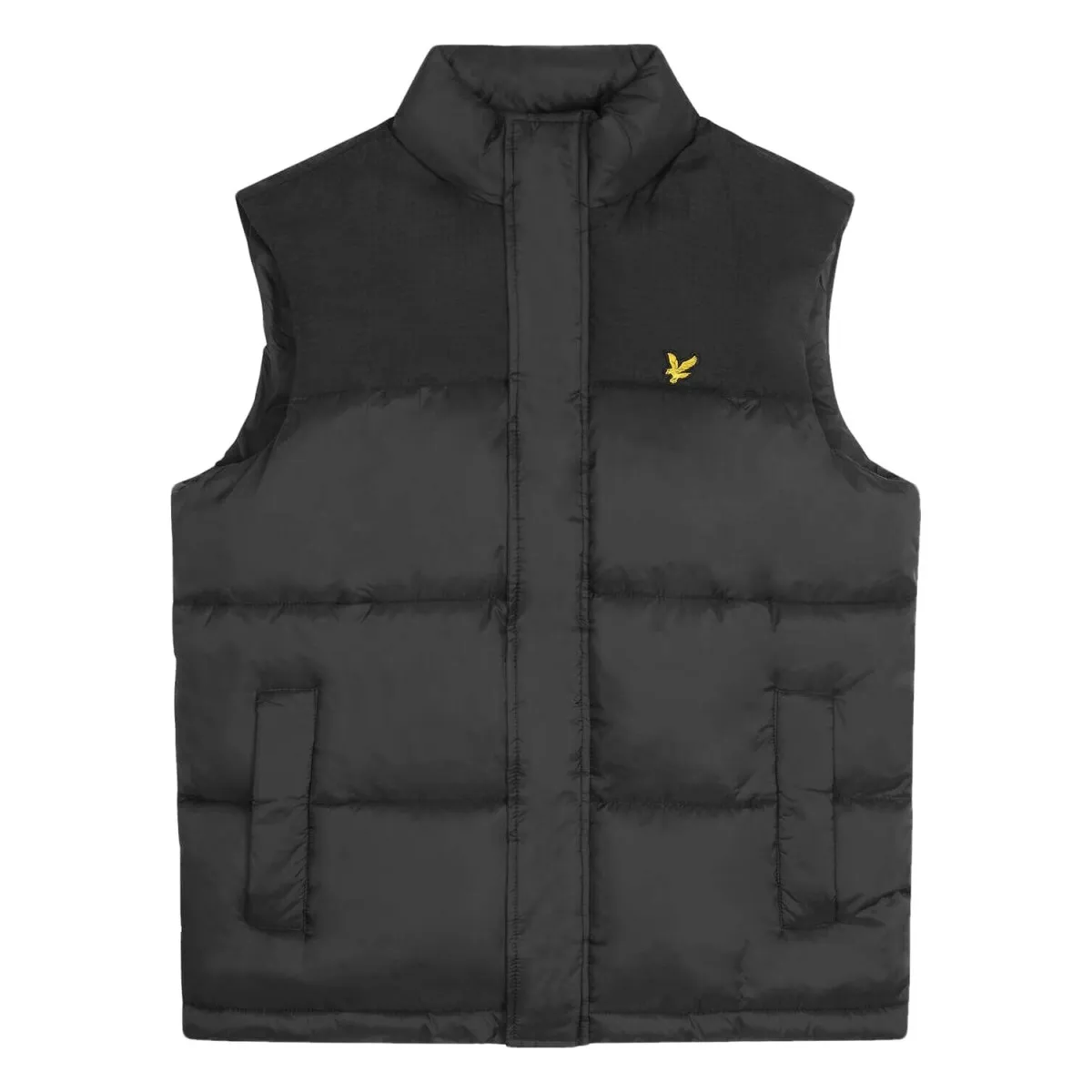 Wadded Gilet, Nero