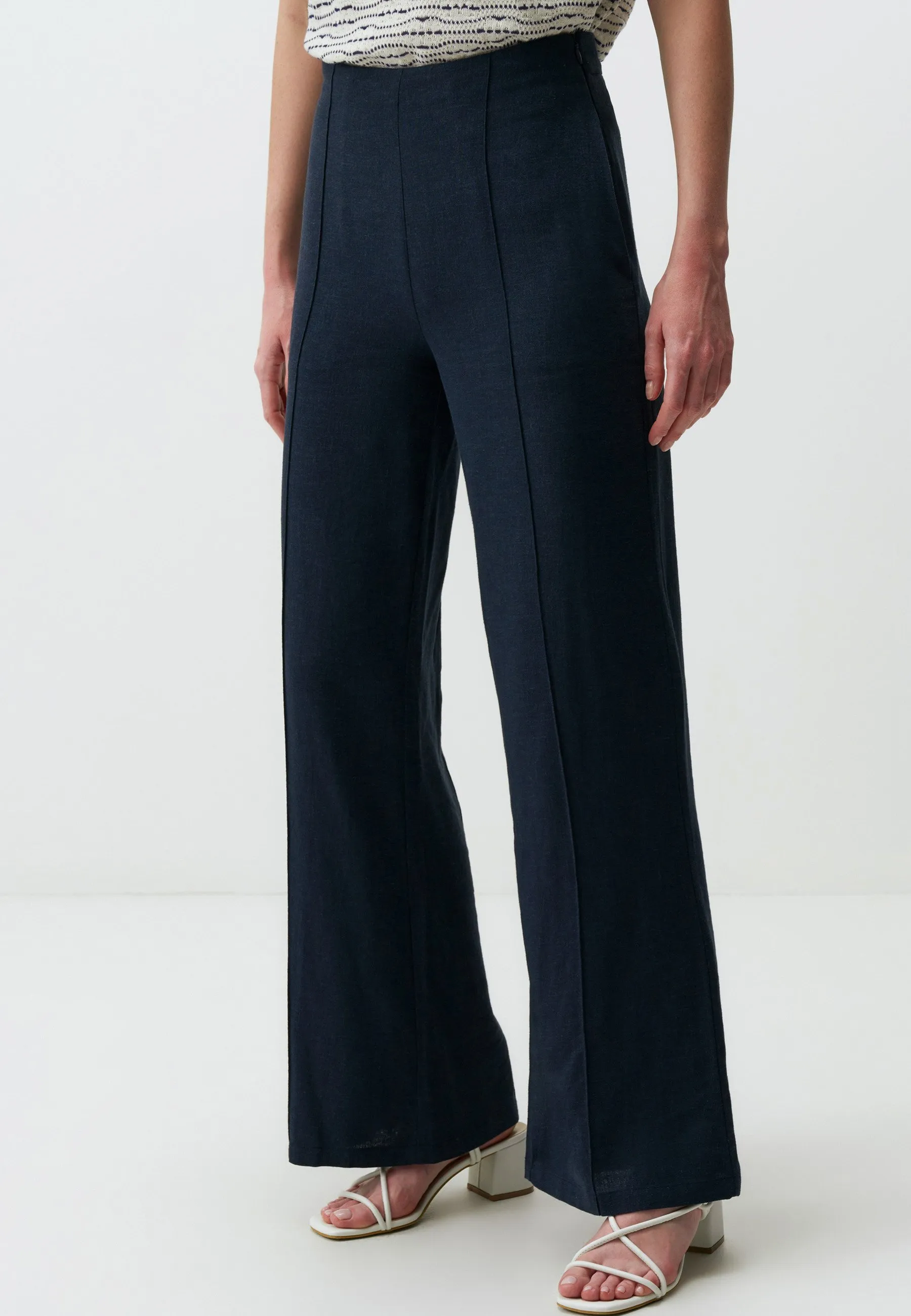 WIDE LEG HIGH WAIST  - Pantaloni