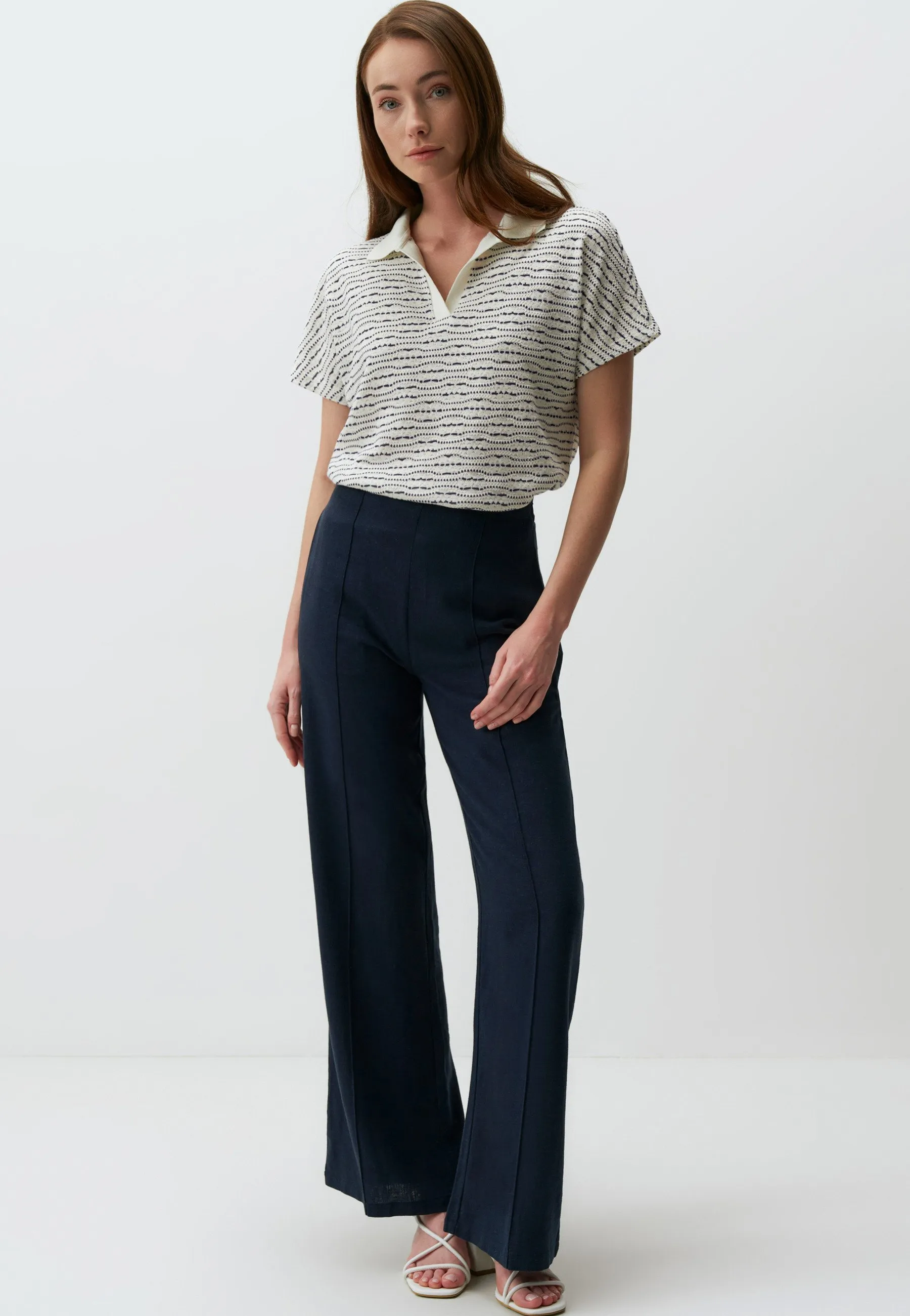 WIDE LEG HIGH WAIST  - Pantaloni