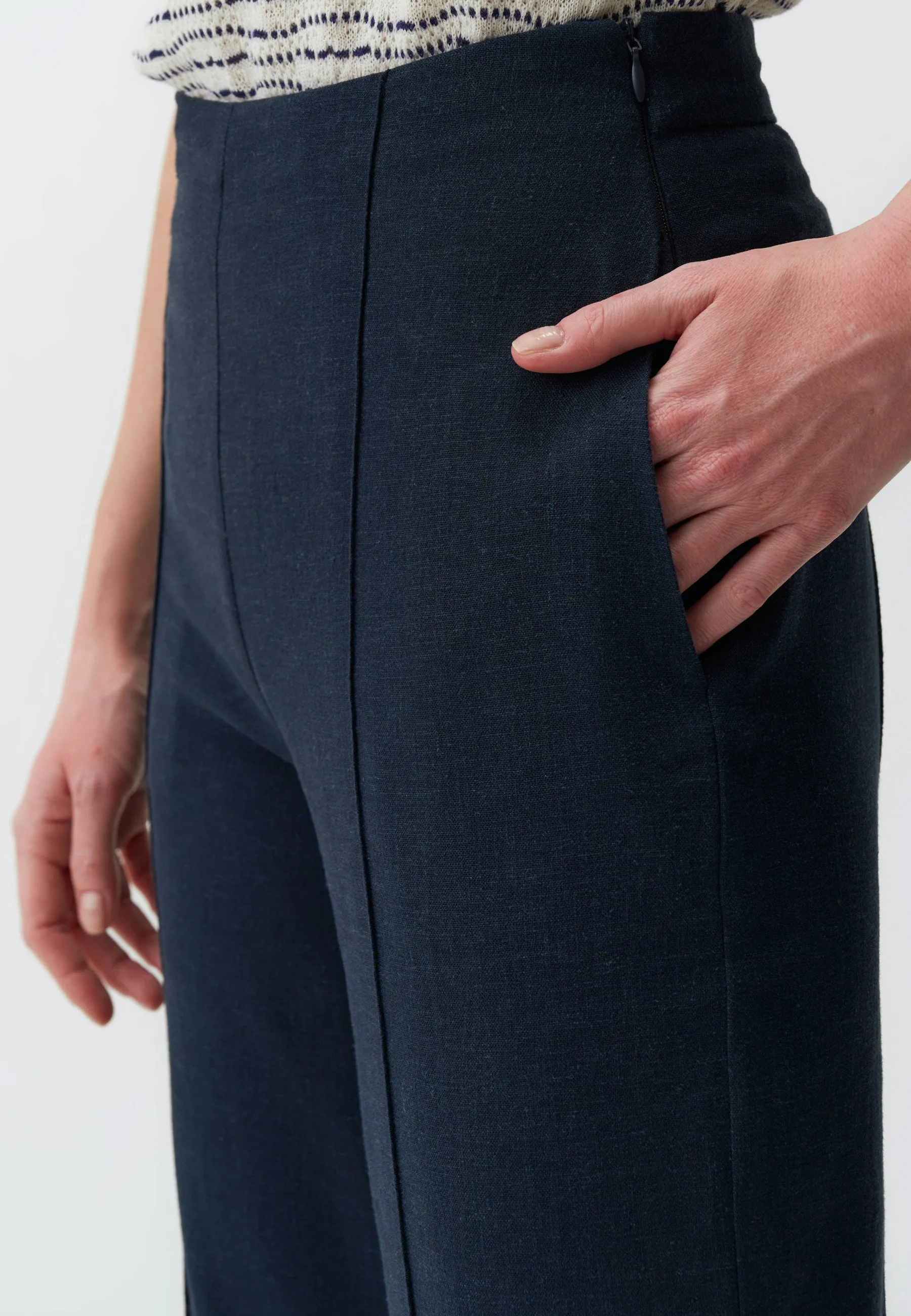 WIDE LEG HIGH WAIST  - Pantaloni