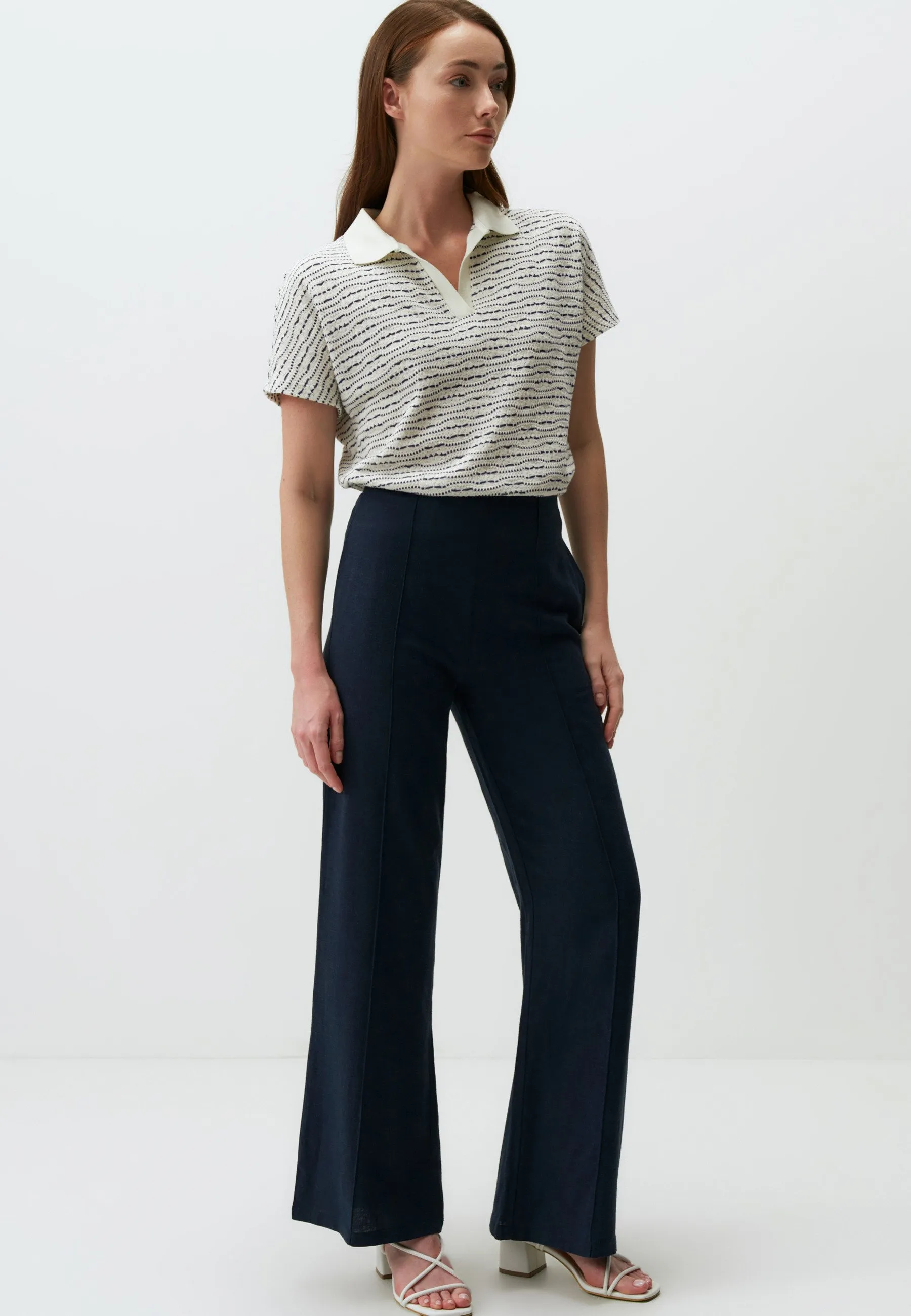 WIDE LEG HIGH WAIST  - Pantaloni