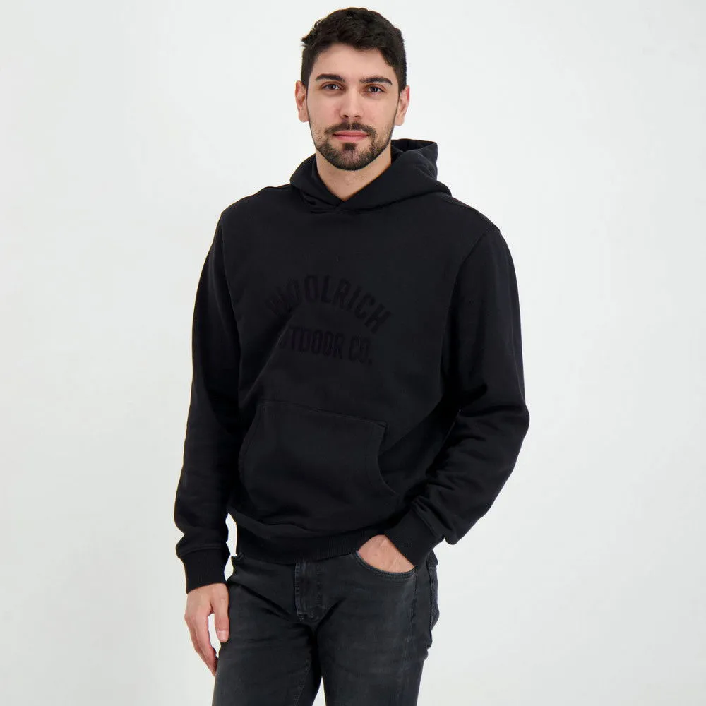 WOOLRICH FELPA CON CAPPUCCIO ORGANIC COTTON