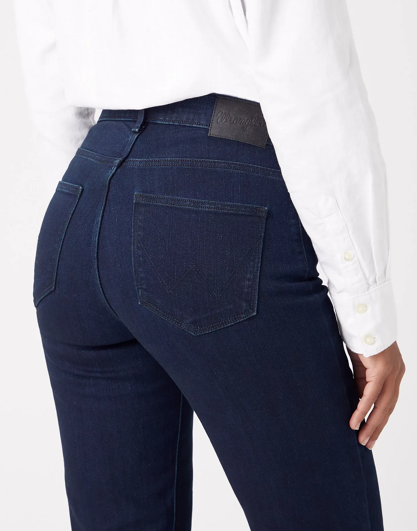 WRANGLER Jeans cinque tasche vita alta STRIGHT 658 HIGH RISE