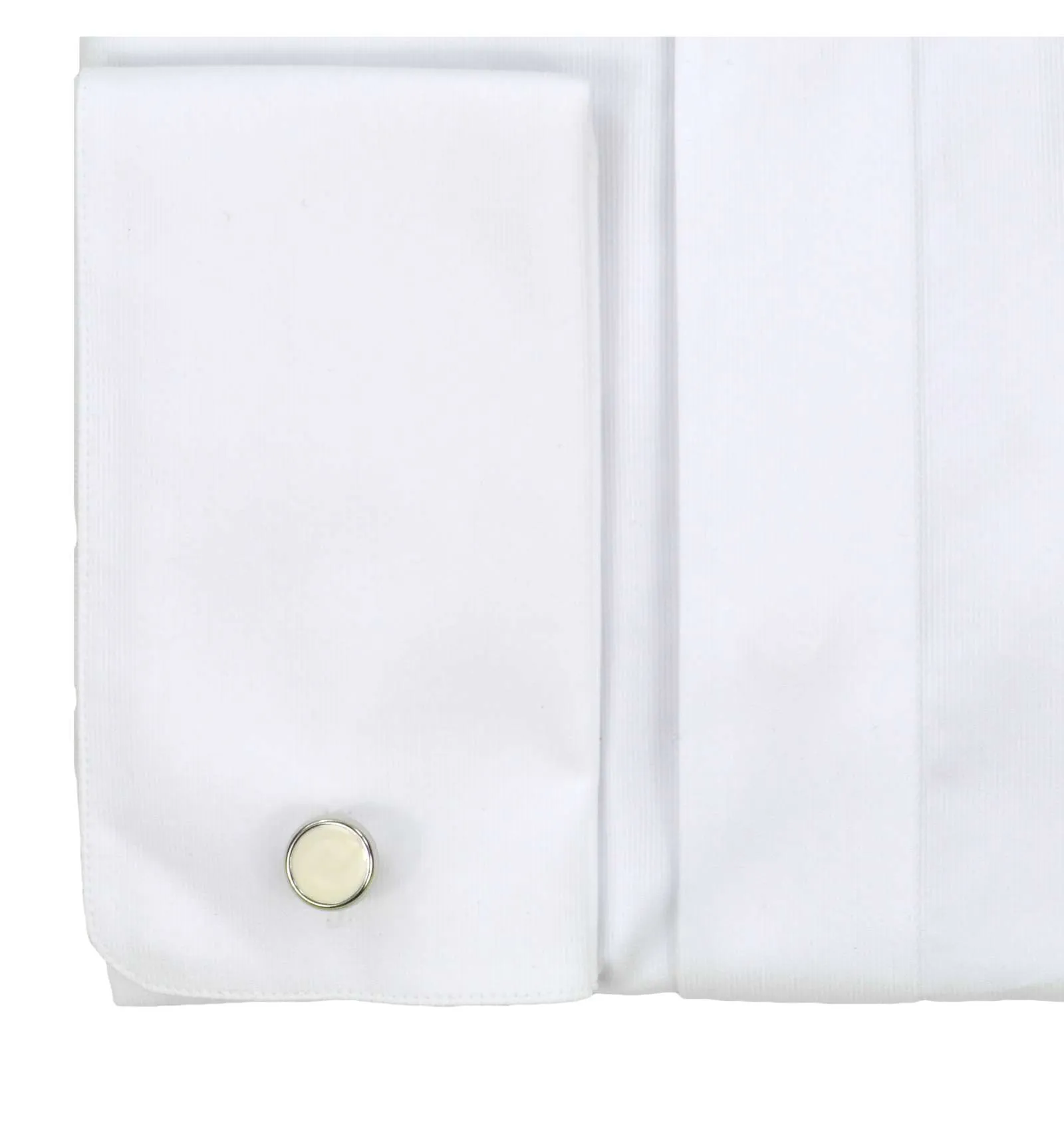 XACUS uomo camicia gemelli bianco righe evolution fit 11288.001 344ML