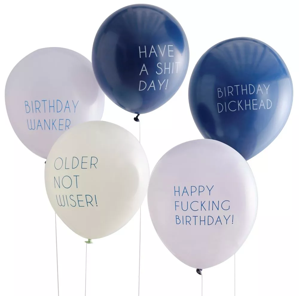 XX blu ..... palloncini XXcm