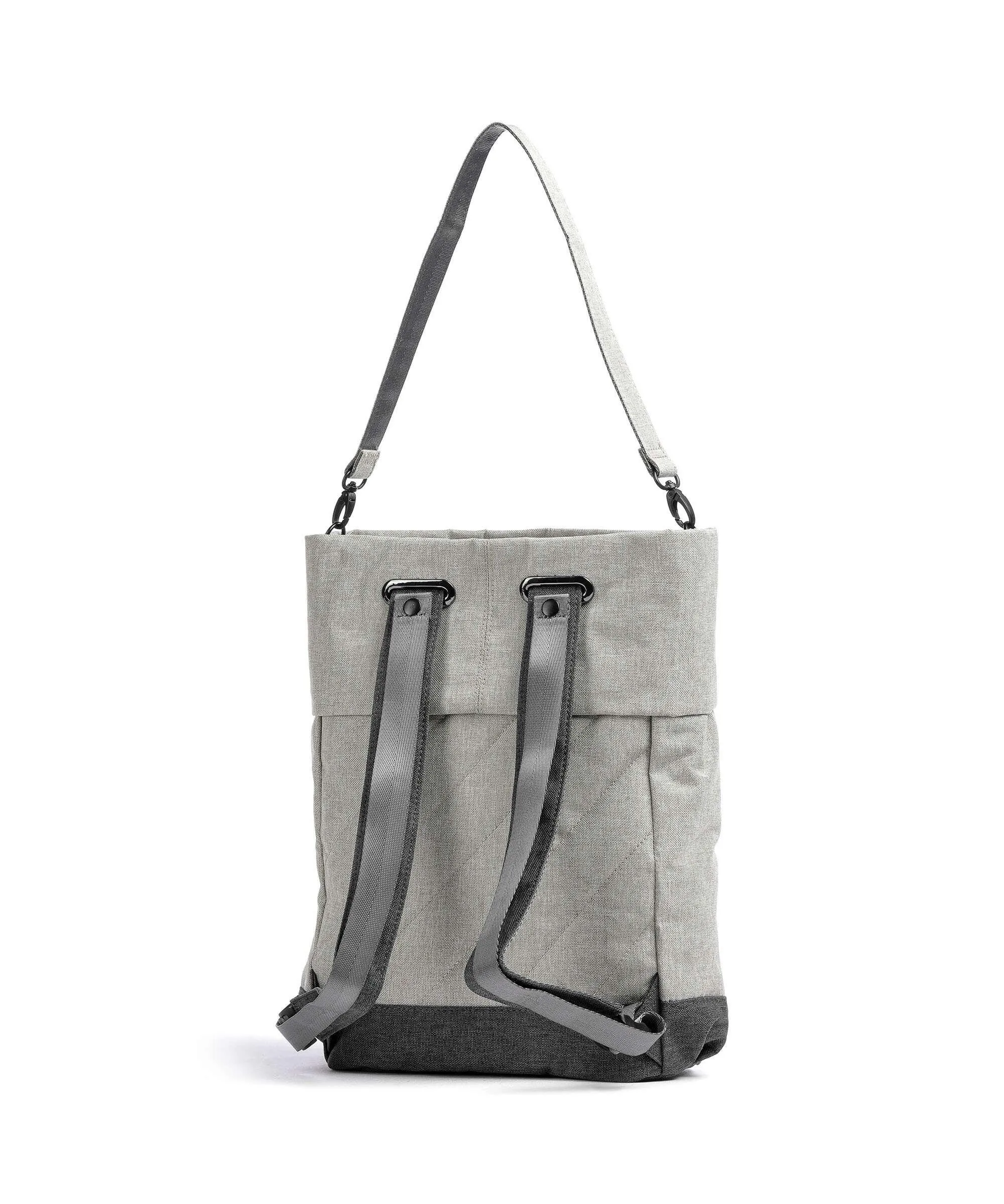  Zwei Benno BE120 Borsa a zainetto poliestere beige/grigio  